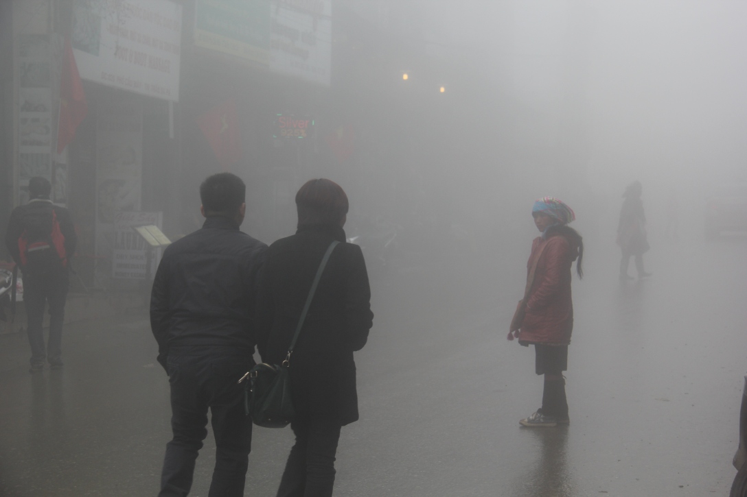 foggy town of Sapa
